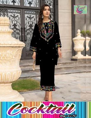 Stylish Embroidered Linen Shirt & Trouser Set for Women