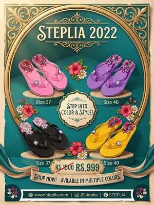 Women's Rexine Fancy Slippers