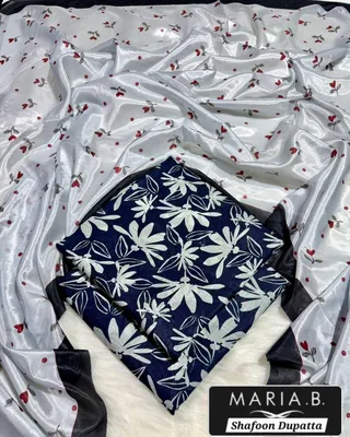 Blue Digital Print Lawn 3Pcs Set for Women thumbnail 2