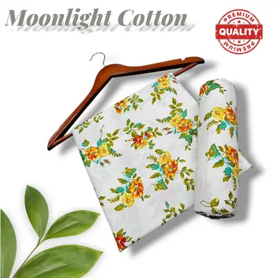 2 Pcs Women's Unstitched Printed Suit thumbnail 2
