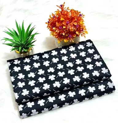 2 Pcs Women's Unstitched Printed Suit thumbnail 2