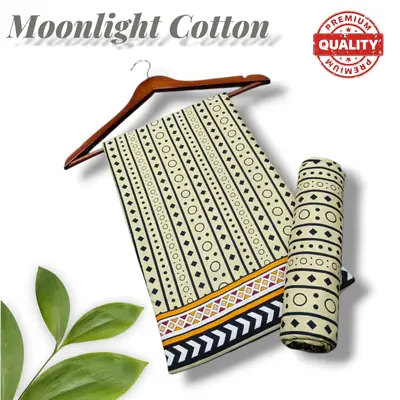 2 Pcs Women's Unstitched Printed Suit thumbnail 2