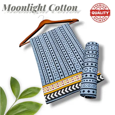 2 Pcs Women's Unstitched Printed Suit thumbnail 2