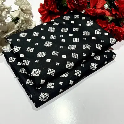 2 Pcs Women's Unstitched Printed Suit thumbnail 2