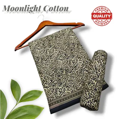 2 Pcs Women's Unstitched Printed Suit thumbnail 2