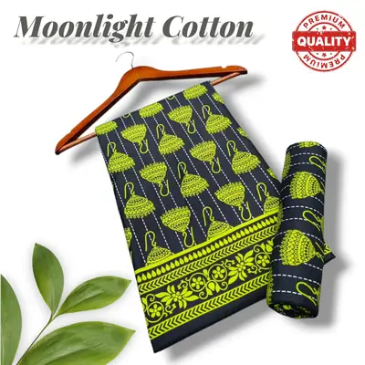 2 Pcs Women's Unstitched Printed Suit thumbnail 2
