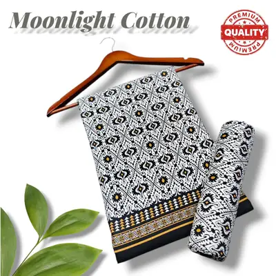 2 Pcs Women's Unstitched Printed Suit thumbnail 2
