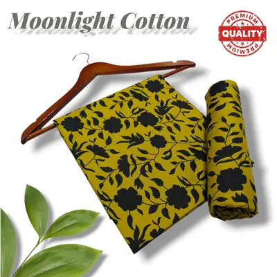 2 Pcs Women's Unstitched Printed Suit thumbnail 2
