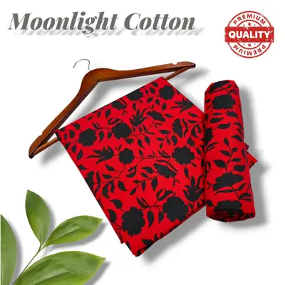 2 Pcs Women's Unstitched Printed Suit thumbnail 2