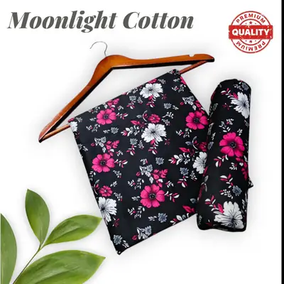 2 Pcs Women's Unstitched Printed Suit