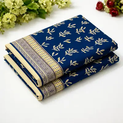 2 Pcs Women's Unstitched Printed Suit