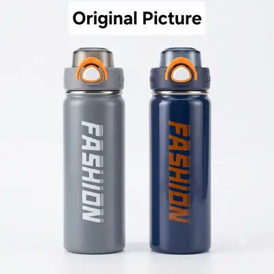 Premium 680ml Vacuum Insulated Stainless Steel Thermal Flask – High-Grade 316/304 Steel Water Bottle for Travel, Office & Gym  thumbnail 10