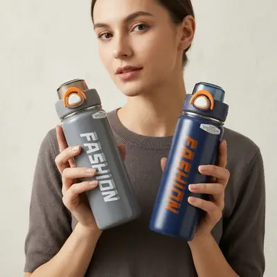 Premium 680ml Vacuum Insulated Stainless Steel Thermal Flask – High-Grade 316/304 Steel Water Bottle for Travel, Office & Gym  thumbnail 8