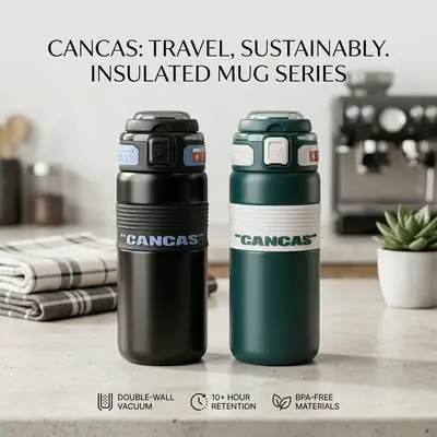 Looko Trendy Sports Vacuum Insulated Bottle - 520ml - Premium 316/304 Stainless Steel Thermos Flask with Straw Lid