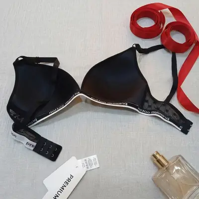Premium Comfort Plunge Bra For Women's, Deep V-Cut Design, thumbnail 2