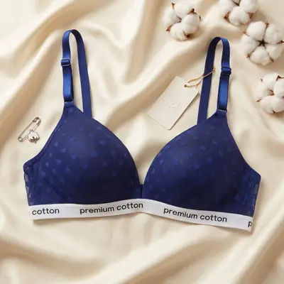 Premium Comfort Plunge Bra For Women's, Deep V-Cut Design,