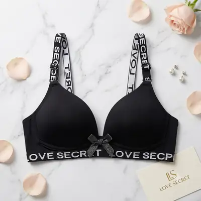Silk Plain Comfortable And Lightweight Padded Bra