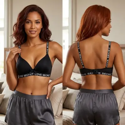 Silk Plain Comfortable And Lightweight Padded Bra thumbnail 4