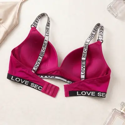 Silk Plain Comfortable And Lightweight Padded Bra thumbnail 2