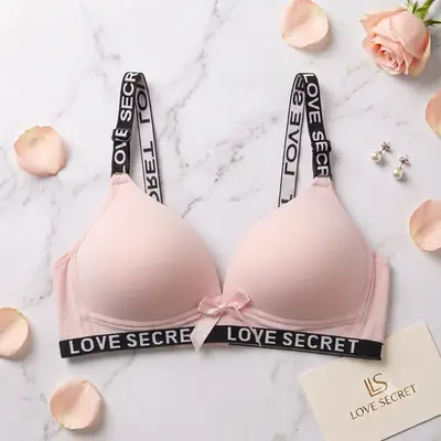 Silk Plain Comfortable And Lightweight Padded Bra