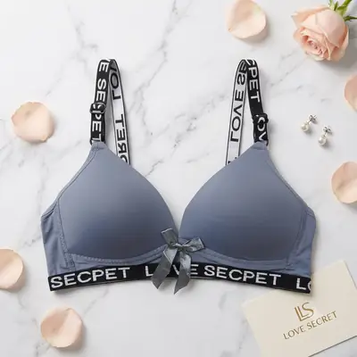Silk Plain Comfortable And Lightweight Padded Bra