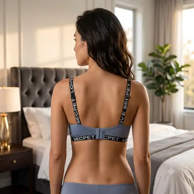 Silk Plain Comfortable And Lightweight Padded Bra thumbnail 6