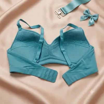 Women's Ultra-Soft Tencel Seamless Bra, Wire-Free Lightly Padded Daily Wear T-Shirt Bra, thumbnail 2