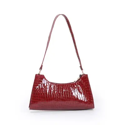 Women's PU Leather Textured Shoulder Bag