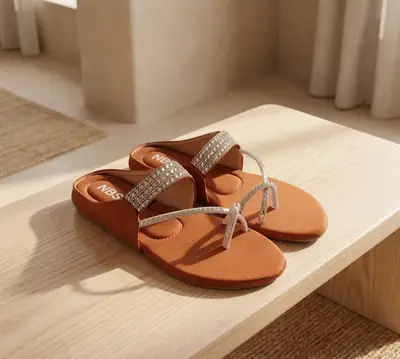 Women's Synthetic Leather Fancy Flats thumbnail 2