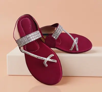 Women's Synthetic Leather Fancy Flats thumbnail 4