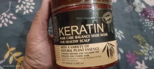 Keratin Hair mask review 1