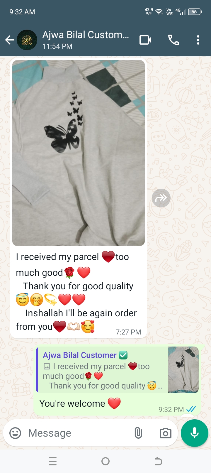 Kiran Shahzadi  review 1