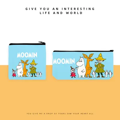Mingming Pencil Case Cross-Border Supply Japanese and Korean Trendy Cartoon Zipper Bag for Women and Students Coin Purse
