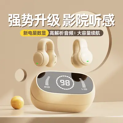 X51 Bone Conduction Wireless Bluetooth Headset 2026 New Ear Clip Ear-Hook Bluetooth Headset Cross-Border Wireless Headset