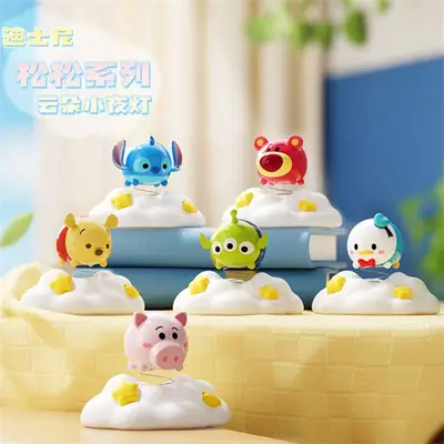 Authentic Disney Toy Story Cloud Night Light Stitch Glowing Desktop Ornament 3D Figurine