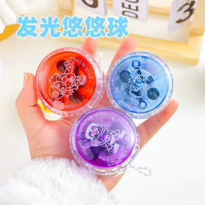Classic Nostalgic Toys, Light-Up Yo-Yos, Children's Pull-String Cool Yo-Yos, Popular Products for Street Stalls and Night Markets, Wholesale