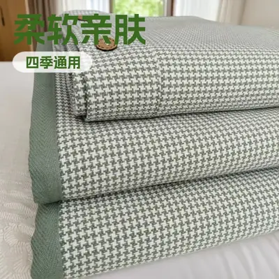 Summer Shandong Coarse Cotton Cooling Mat Sheet, Single Piece, Thickened Pure Cotton Old Canvas, Student Dormitory Air-Conditioned Soft Cooling Mat