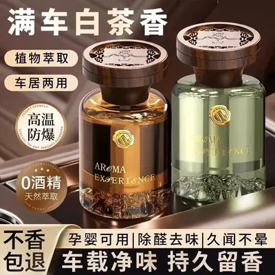 New Tiktok Hot-Selling Guanshan Aromatherapy Essential Oil Car Perfume Ornament, Odor Removal Car Fragrance, Jianshan Car Perfume