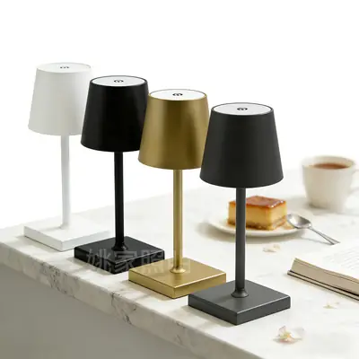 Cross-Border Pointed Wine Bottle Lamp Tall Table Lamp 26cm Short Tall Lamp Creative Decorative Night Light Multi-Purpose Decorative Lamp
