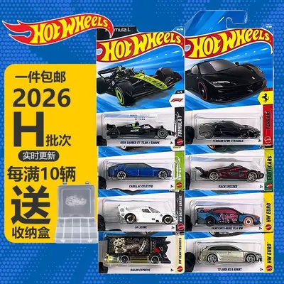 In-Stock Genuine 26H Batch Hot Wheels Cool Mini Sports Cars Ferrari Mercedes Audi Monster Truck Toy Cars C49
