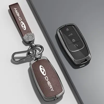 Suitable for Chery Key Covers, Tiggo 8, Tiggo 9, Arrizo 5, Tiggo 7, Alcantara Key Case Protective Shell