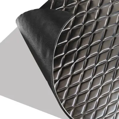 Car Soundproofing and Shock-Absorbing Materials Butyl Rubber Soundproofing Mat Noise Insulation and Shock Absorption