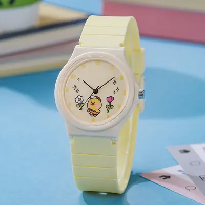 In-Stock Wholesale Dropshipping Simple Children's Student Watches Sports Foreign Trade Cross-Border Watches New Quartz Watches Analog Style
