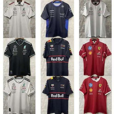 25 New F1 Formula Racing Suits Mercedes Aston Ferrari Martin Mclaren Motorcycle Racing Suits