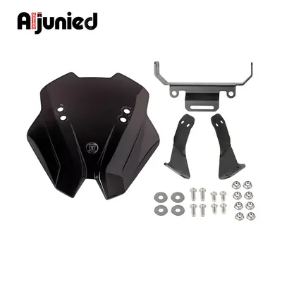 Suitable for Cfmoto 450Nk Front Windshield Heightening Windscreen Modification Motorcycle Front Windshield Wind Deflector