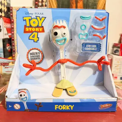 Toy Story 4 Forky Multi-Expression Interchangeable Figure Model Toy