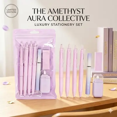 Cross-Border Cute Stationery Set 7-Piece Gift Pack High-Value Stationery Gift for Elementary School Students Graduation Children's Day Learning Stationery Gift