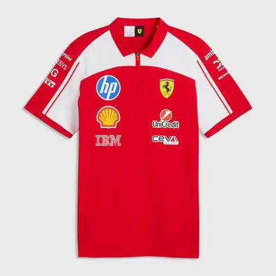 New F1 Racing Suit Ferrari Mercedes-Benz Mclaren Short-Sleeved T-Shirt Polo Team