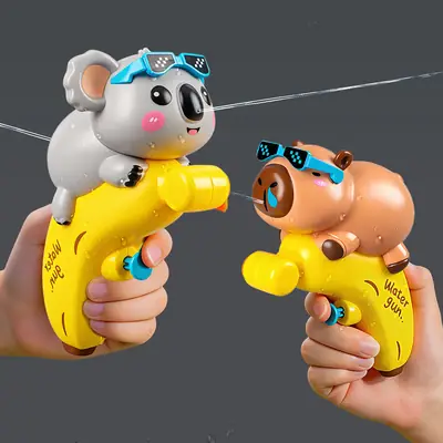 Cartoon Banana Capybara Water Gun Baby Water Gun Toy Summer Swimming Pool Bathing and Playing in the Water Children's Water Gun Toy