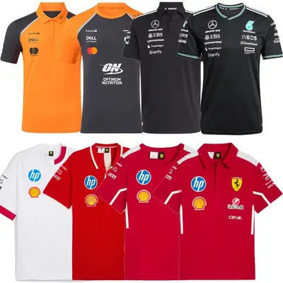 Off-Road Racing Clothing, New Hot-Selling Short-Sleeved Polo Shirt, Versatile and Stylish, European and American Sizes, Loose Fit